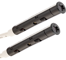 2 x IR Sensor Parallel 4.0 inbouw zwart 10mm 72W/24V