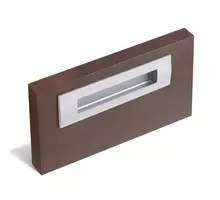 Komgreep 51x160mm chromo look